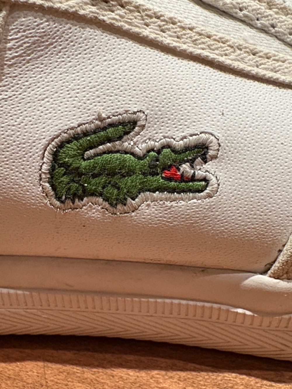Lacoste Men's White Slip-On Casual Sneakers 9.5 / 42.5